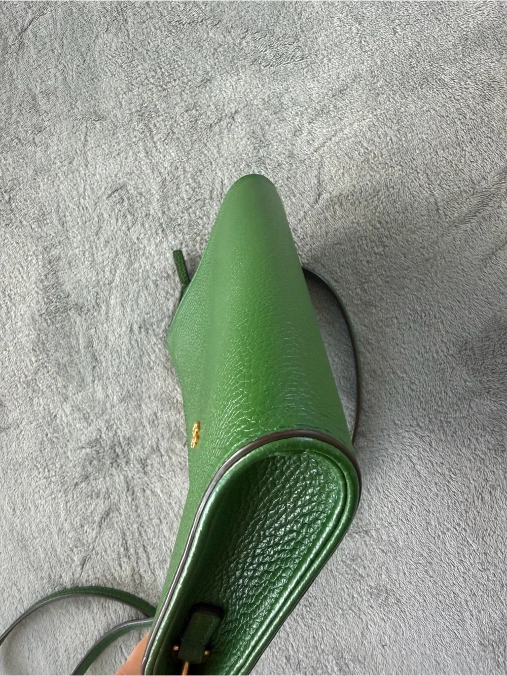 Tory Burch — Perry Bombé Mini Bag (Crossbody) Green